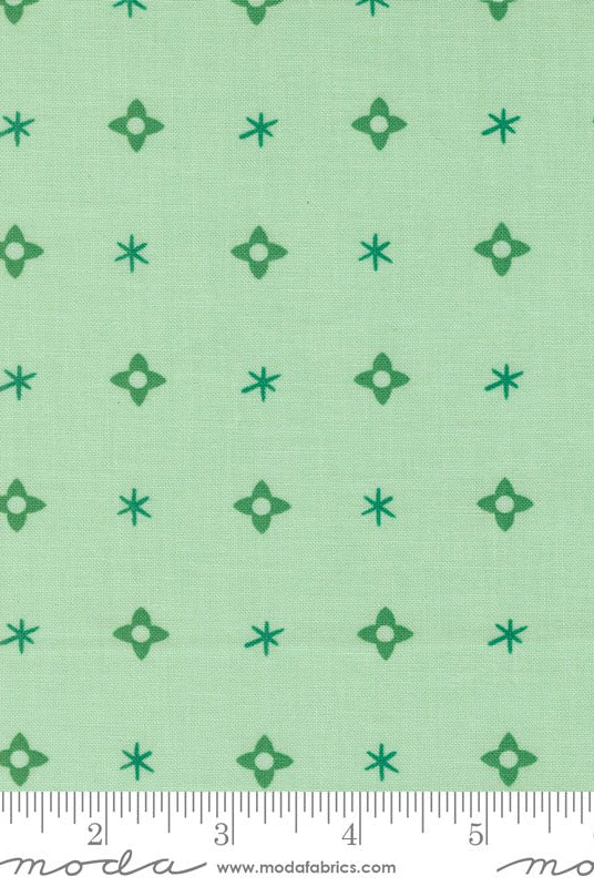 Tiny Christmas Mint 37135 16 Moda 1 - Boho Fabrics - Quilting Cotton, Woven