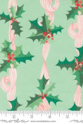 Tiny Christmas Mint by Moda - 100% Cotton Fabric - 37133 16 - Boho Fabrics - Quilting Cotton, Woven