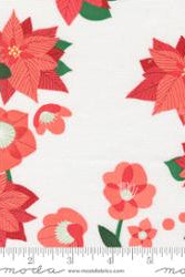 Tiny Christmas Snow by Moda - 100% Cotton Fabric - 37130 11 - Boho Fabrics - Quilting Cotton, Woven