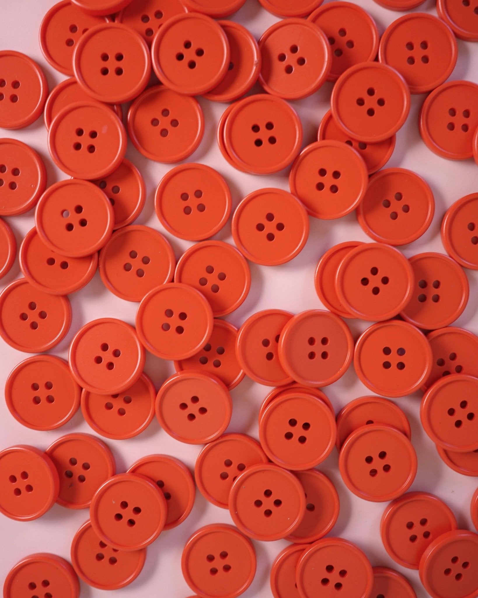 Tomato Retro Buttons - Boho Fabrics - Buttons & Snaps