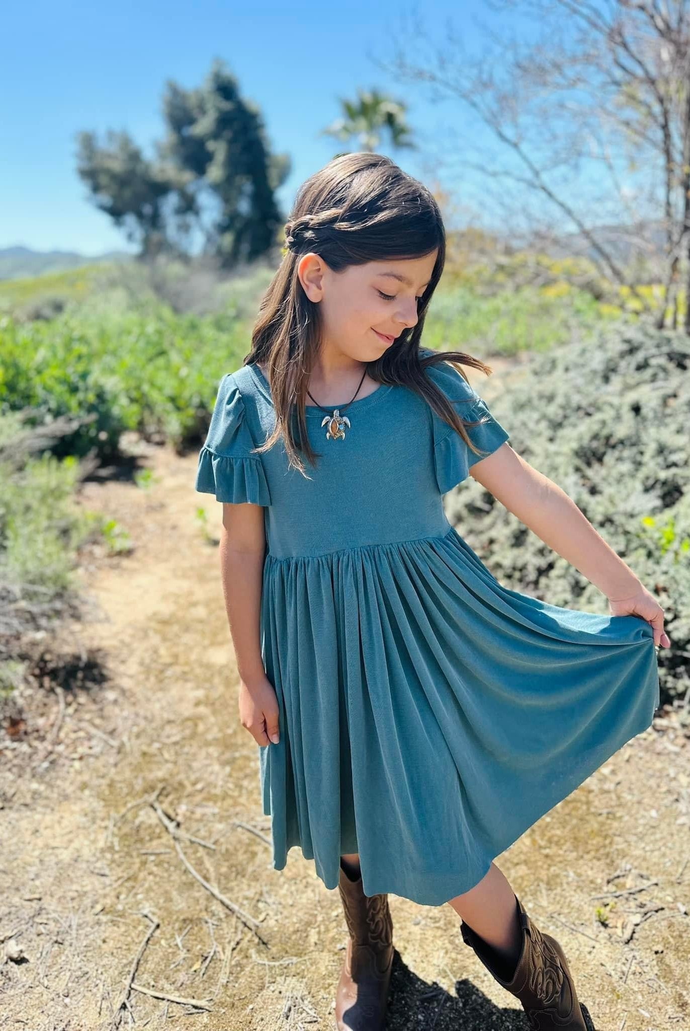 Tourmaline Smoke, Cupro Knit Fabric - Boho Fabrics - Cupro, Knit Fabric