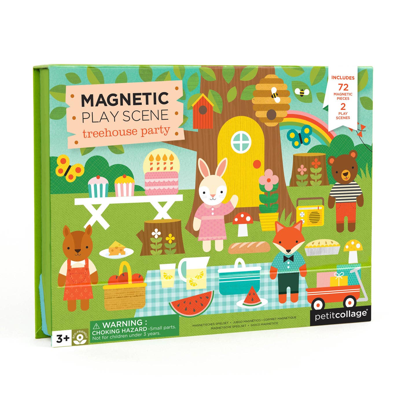 Treehouse Party Magnetic Play Scene (Pre - Order) - Boho Fabrics -