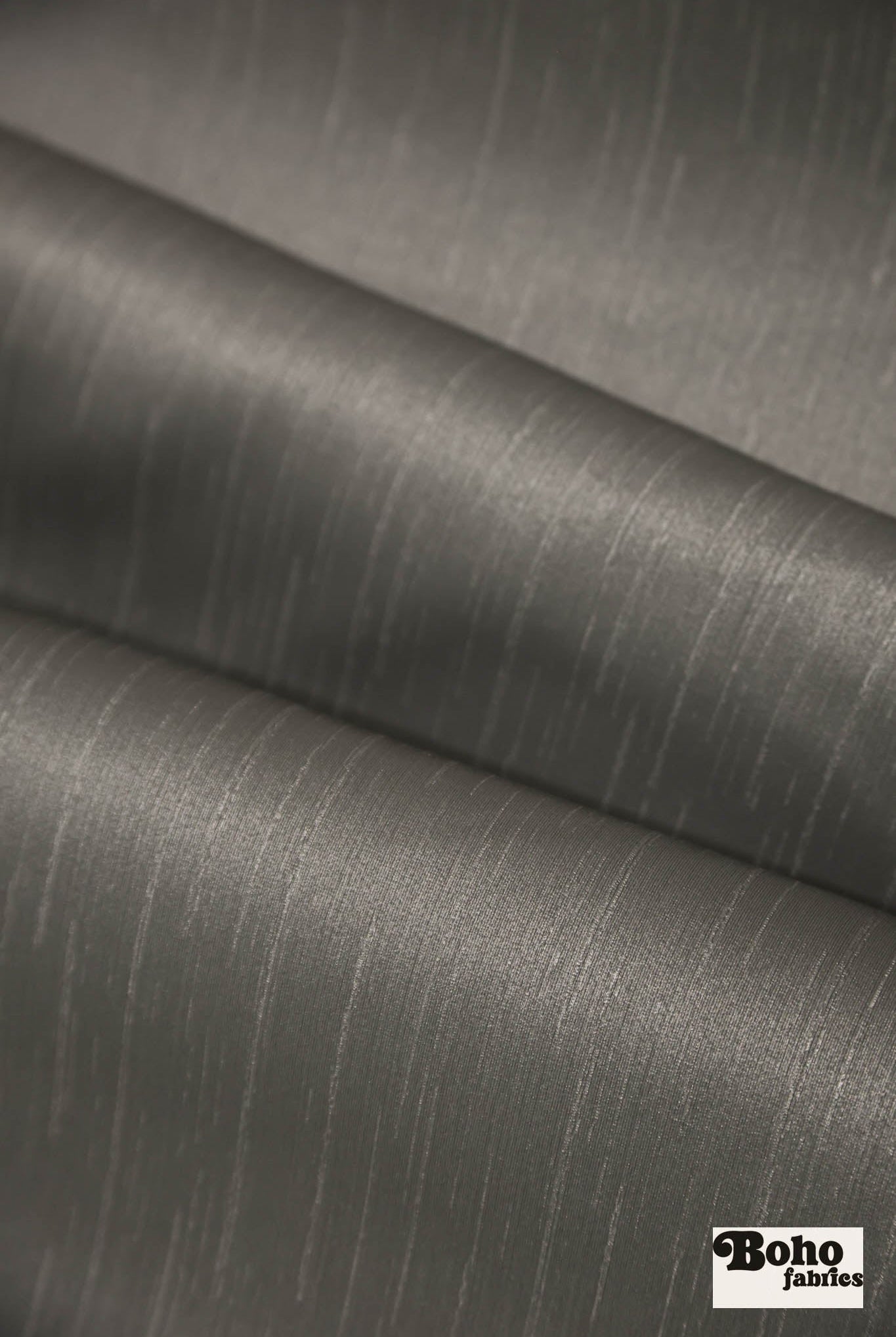 Trove Steel Slub Upholstery Fabric - Boho Fabrics - Home Dec. & Upholstery Fabric