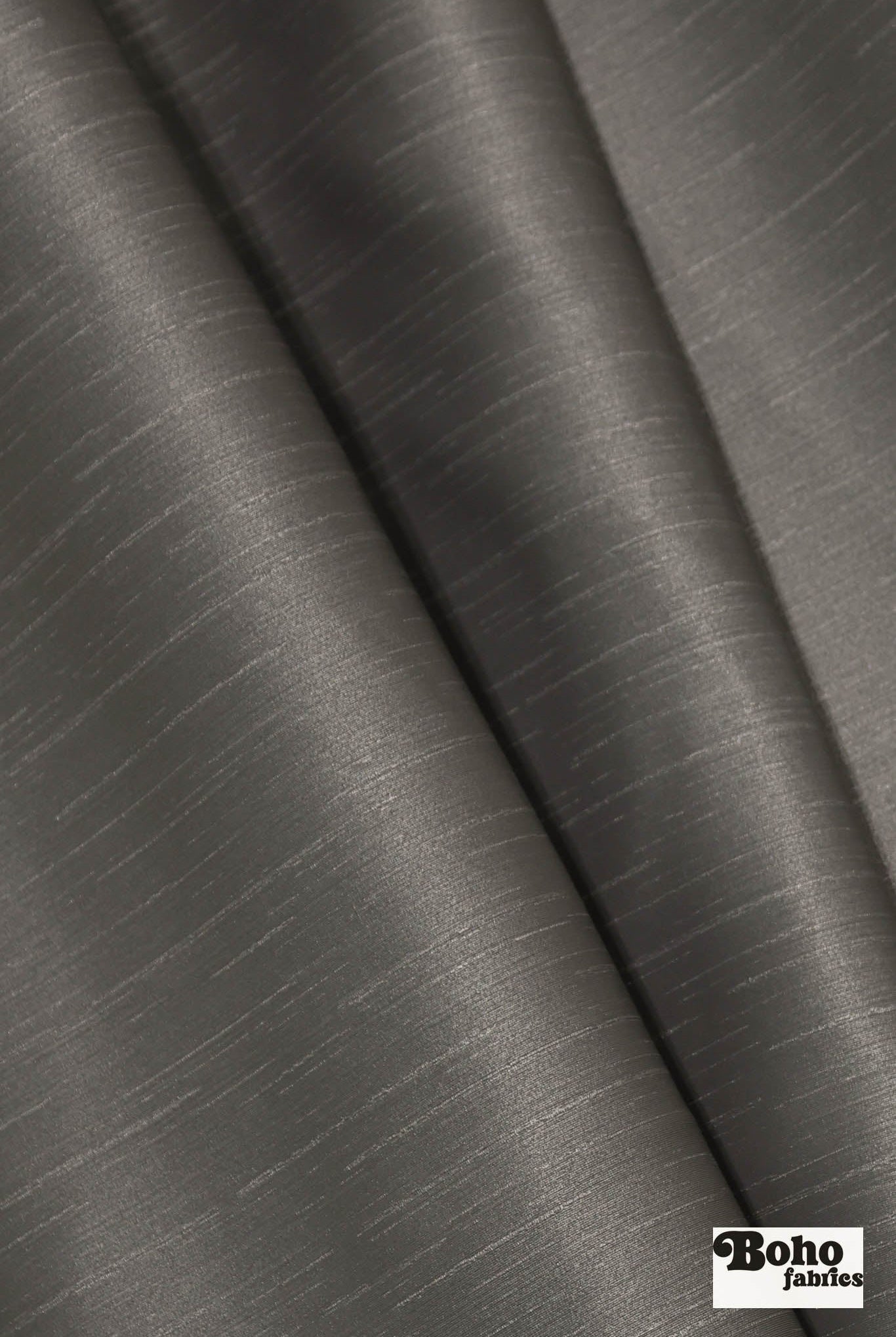 Trove Steel Slub Upholstery Fabric - Boho Fabrics - Home Dec. & Upholstery Fabric