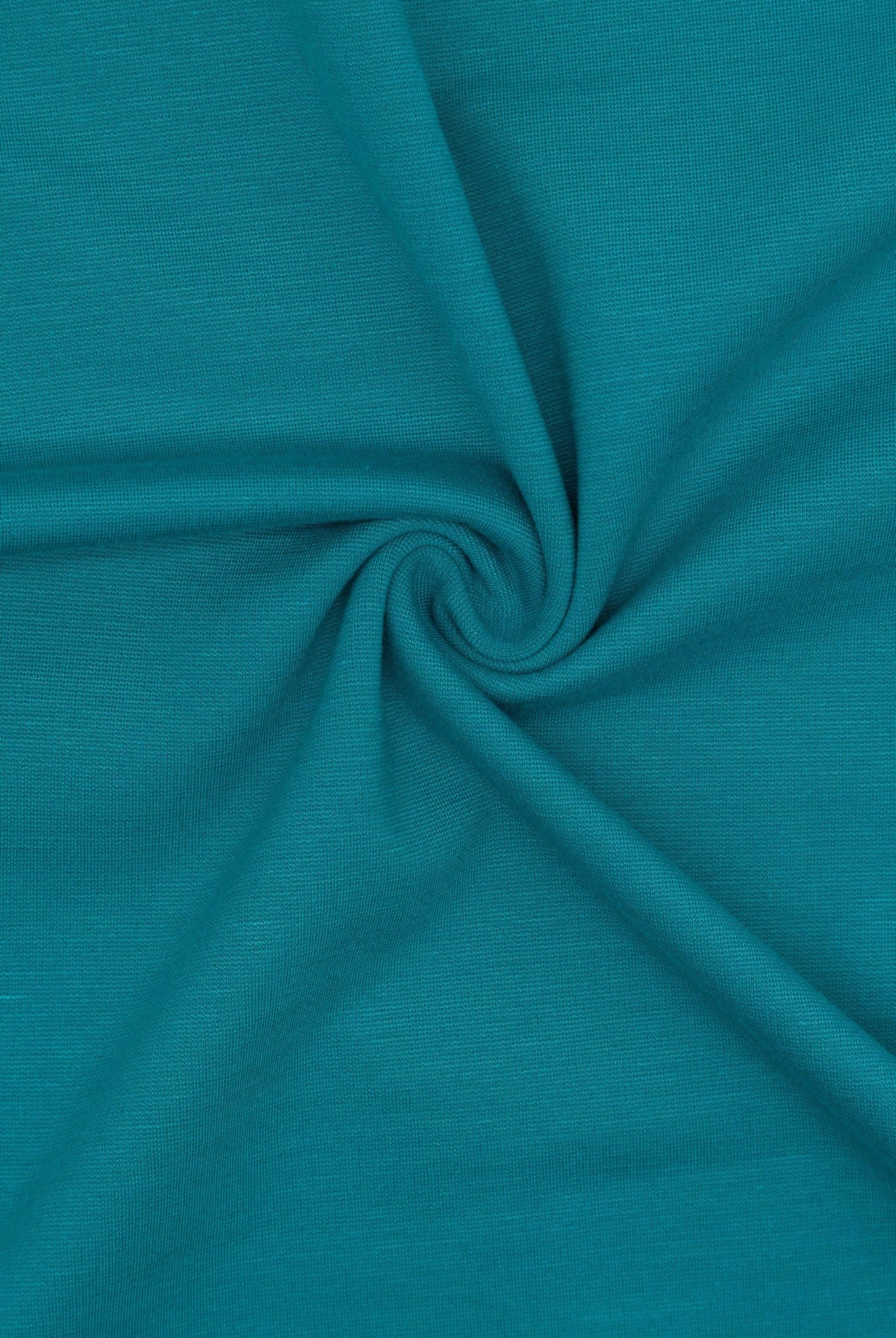Turquoise, Solid Ponte Knit Fabric - Boho Fabrics - Ponte Solid, Knit Fabric