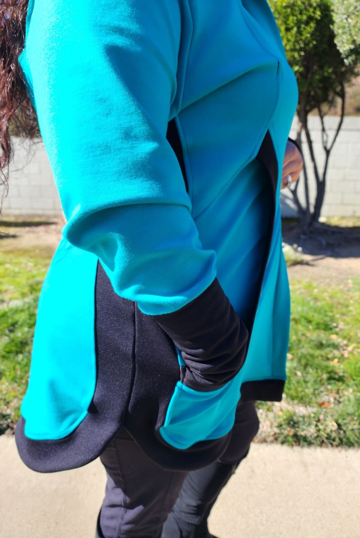 Turquoise, Solid Ponte Knit Fabric - Boho Fabrics - Ponte Solid, Knit Fabric