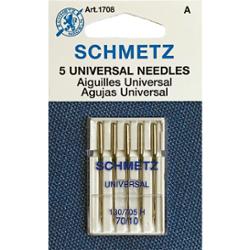 Universal Machine Needle 10/70 1708 Schmetz10 - Boho Fabrics - Sewing Needles