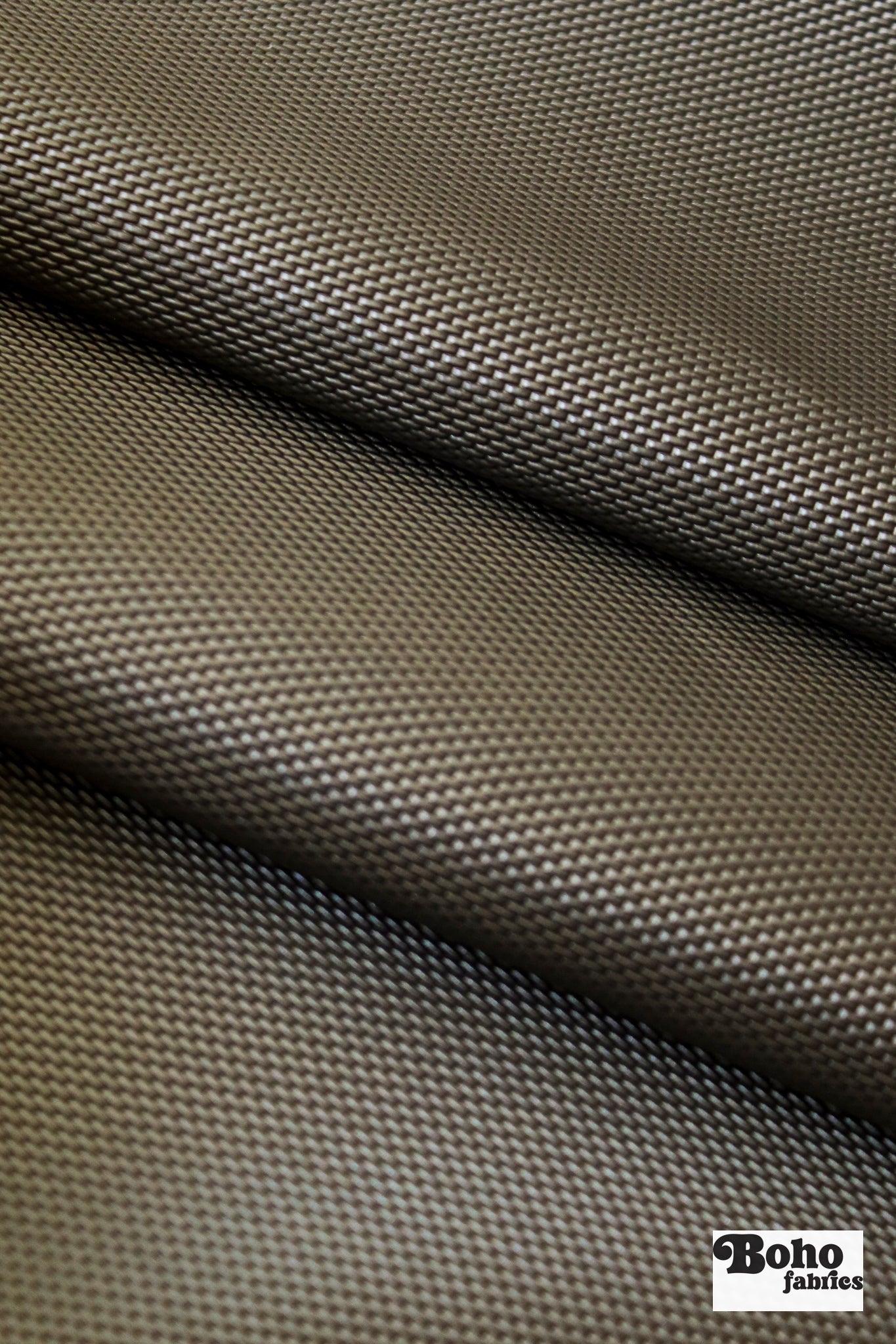 Vanguard Weave in Iced Coffee Faux Leather Upholstery Fabric - Boho Fabrics - Home Dec. & Upholstery Fabric