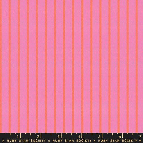 Warp Weft Ooh Lucky Bright Pink RS4123 13 Ruby Star1 - Boho Fabrics - Shirting, Woven