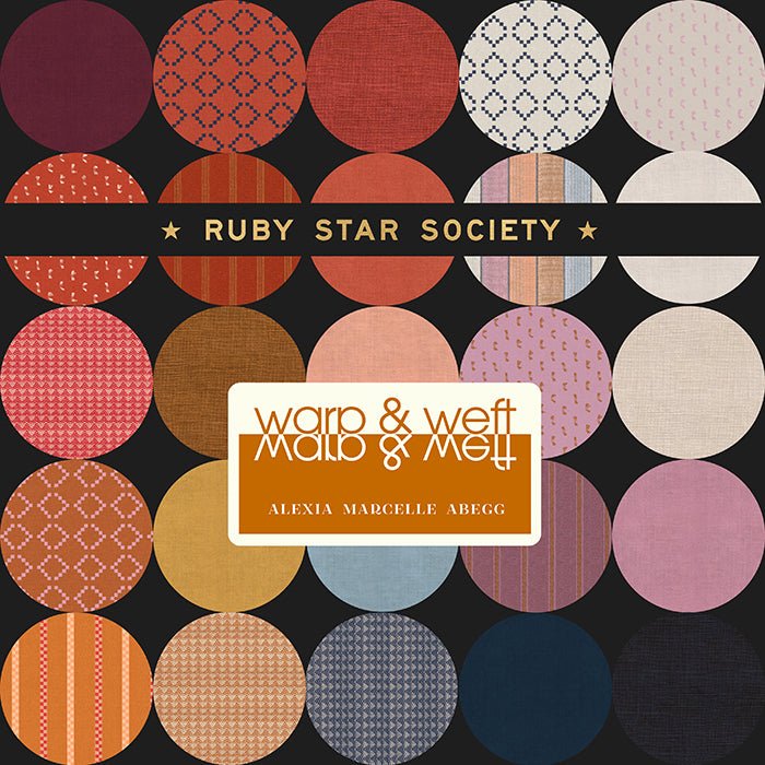 Warp Weft Wovens Cayenne RS4009 13 Ruby Star1 - Boho Fabrics - Shirting, Woven