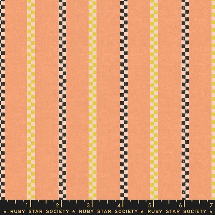 Warp Weft Wovens Dahlia RS4013 12 Ruby Star1 - Boho Fabrics - Quilting Cotton, Woven