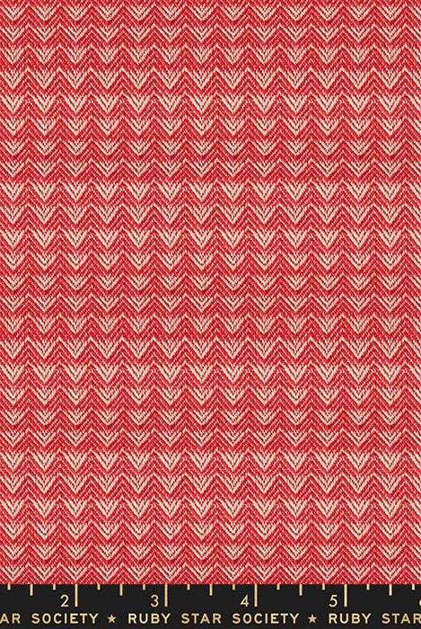Warp Weft Wovens Warm Red RS4007 13 Ruby Star1 - Boho Fabrics - Shirting, Woven