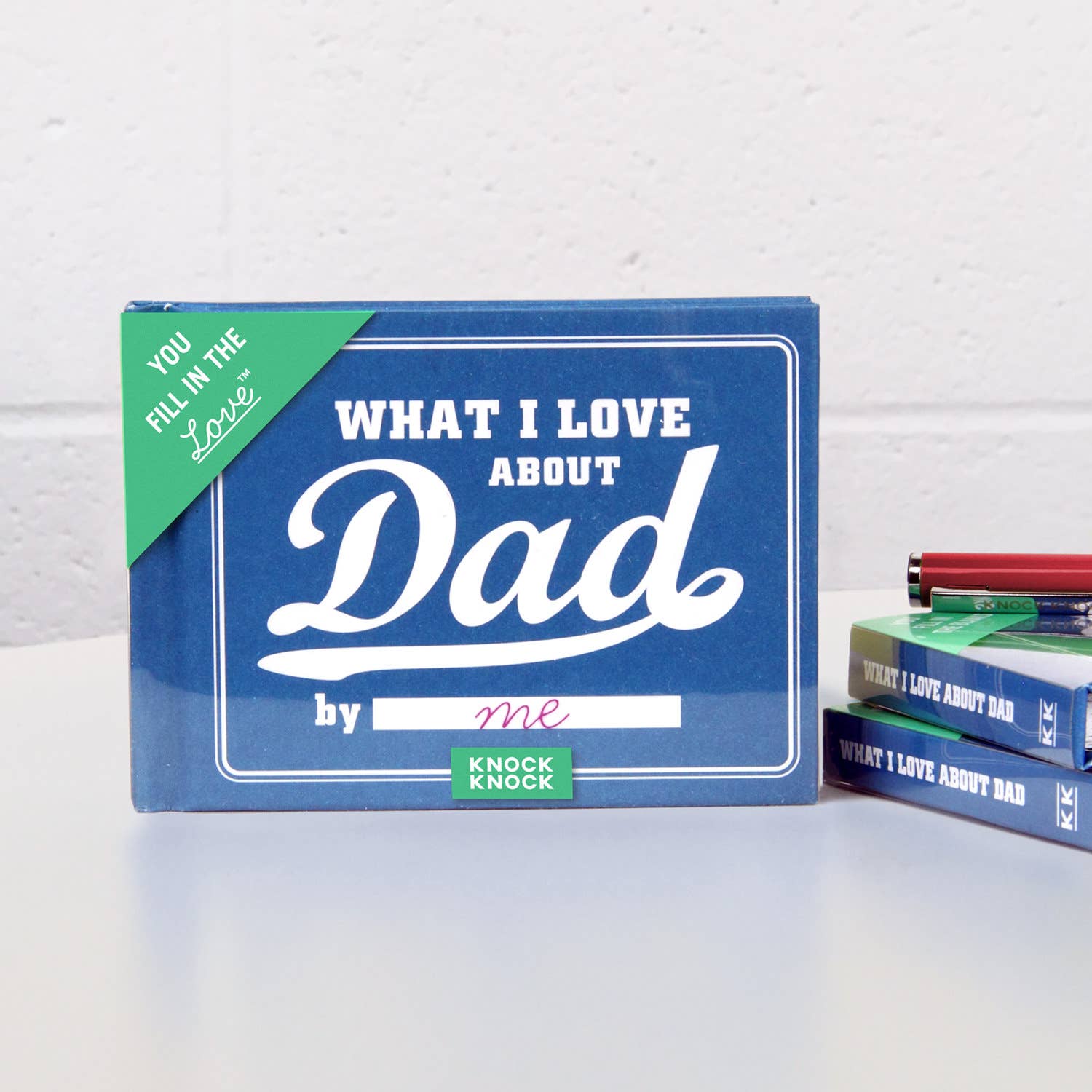 What I Love about Dad Fill in the Love® Book, (Pre - Order) - Boho Fabrics - Book