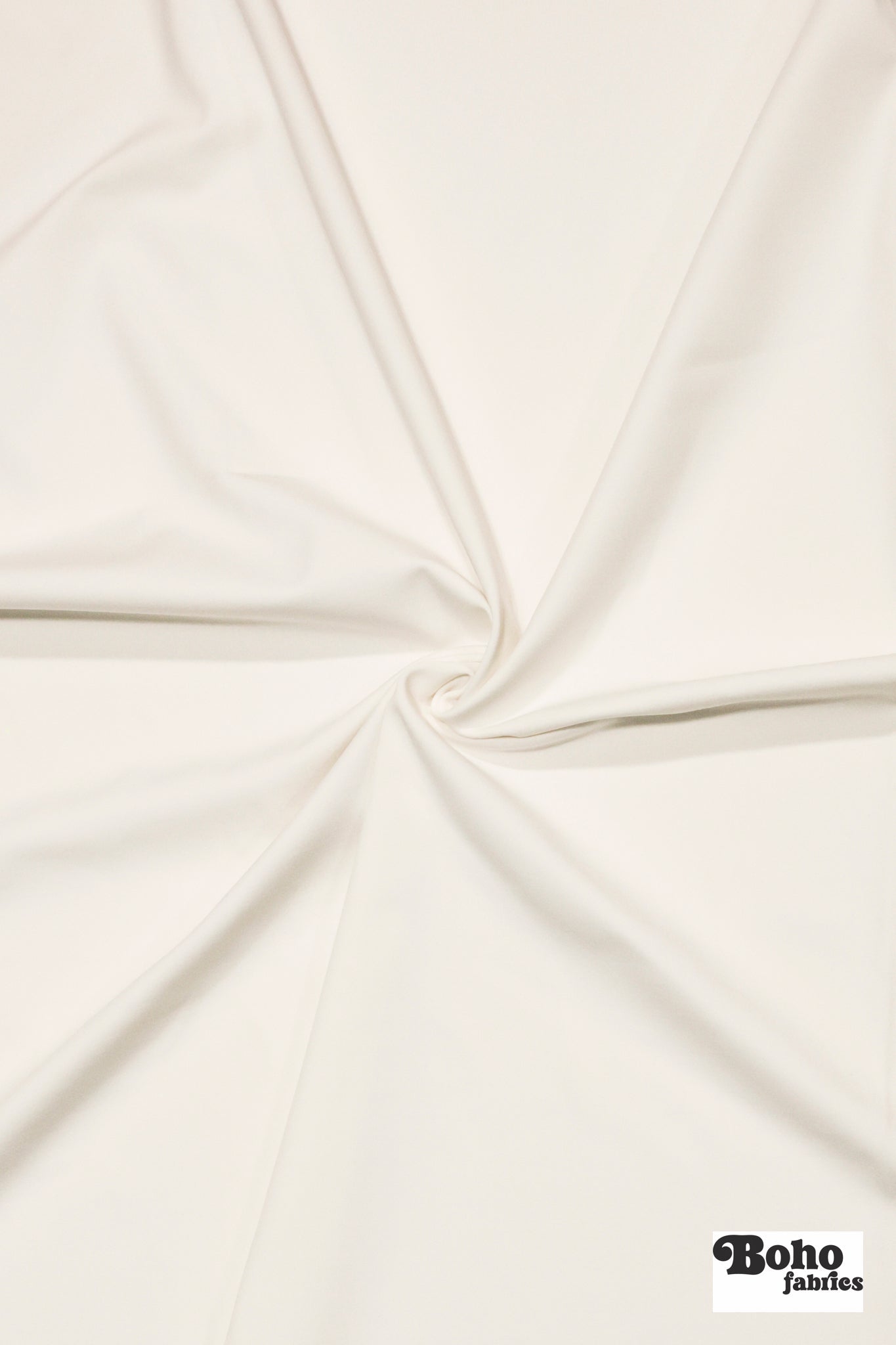 White, Athletic Knit Fabric - Boho Fabrics - Athletic Knit Fabric