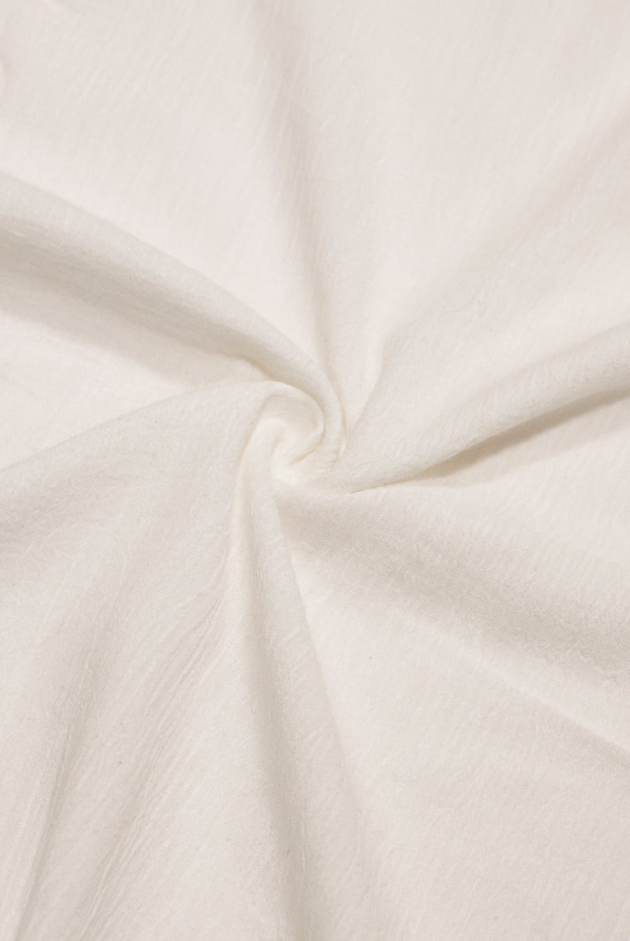 White, Cotton Crepe Gauze 52", Woven Fabric - Boho Fabrics - Gauze, Woven