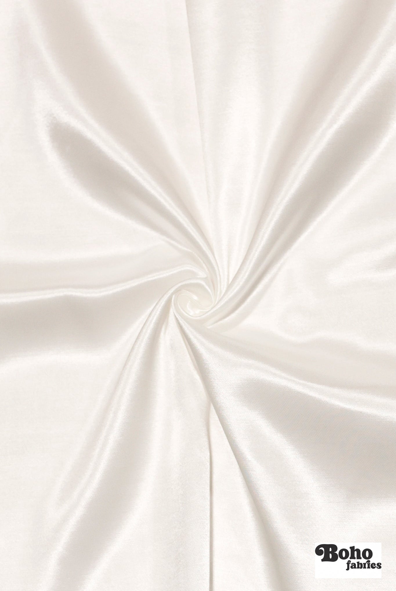 White, Cotton Sateen Woven Fabric - Boho Fabrics - Woven Fabric