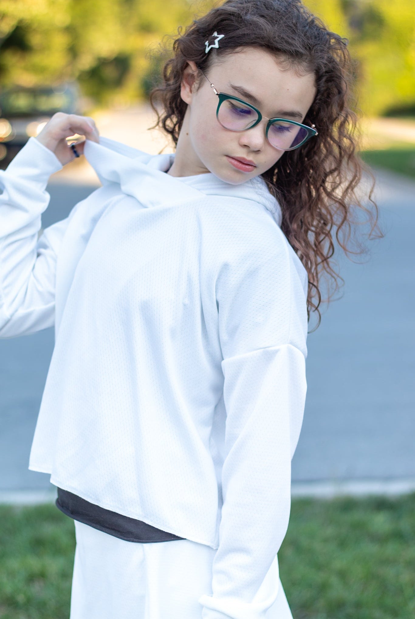 White, Flat Back Dimple, Athletic Mesh Fabric - Boho Fabrics - Athletic Knit Fabric