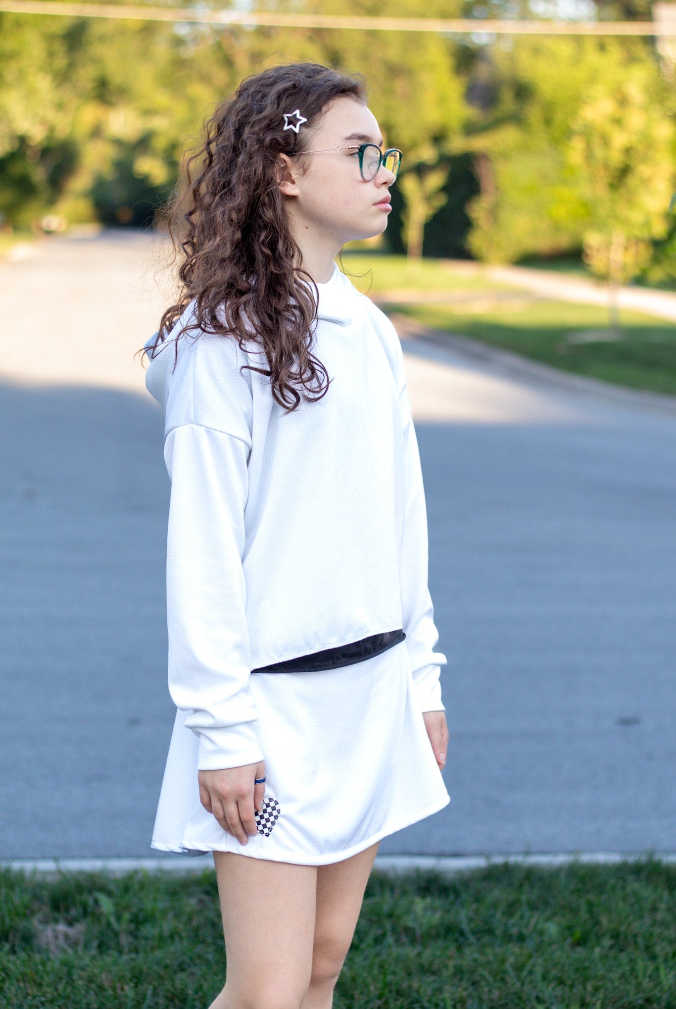 White, Flat Back Dimple, Athletic Mesh Fabric - Boho Fabrics - Athletic Knit Fabric