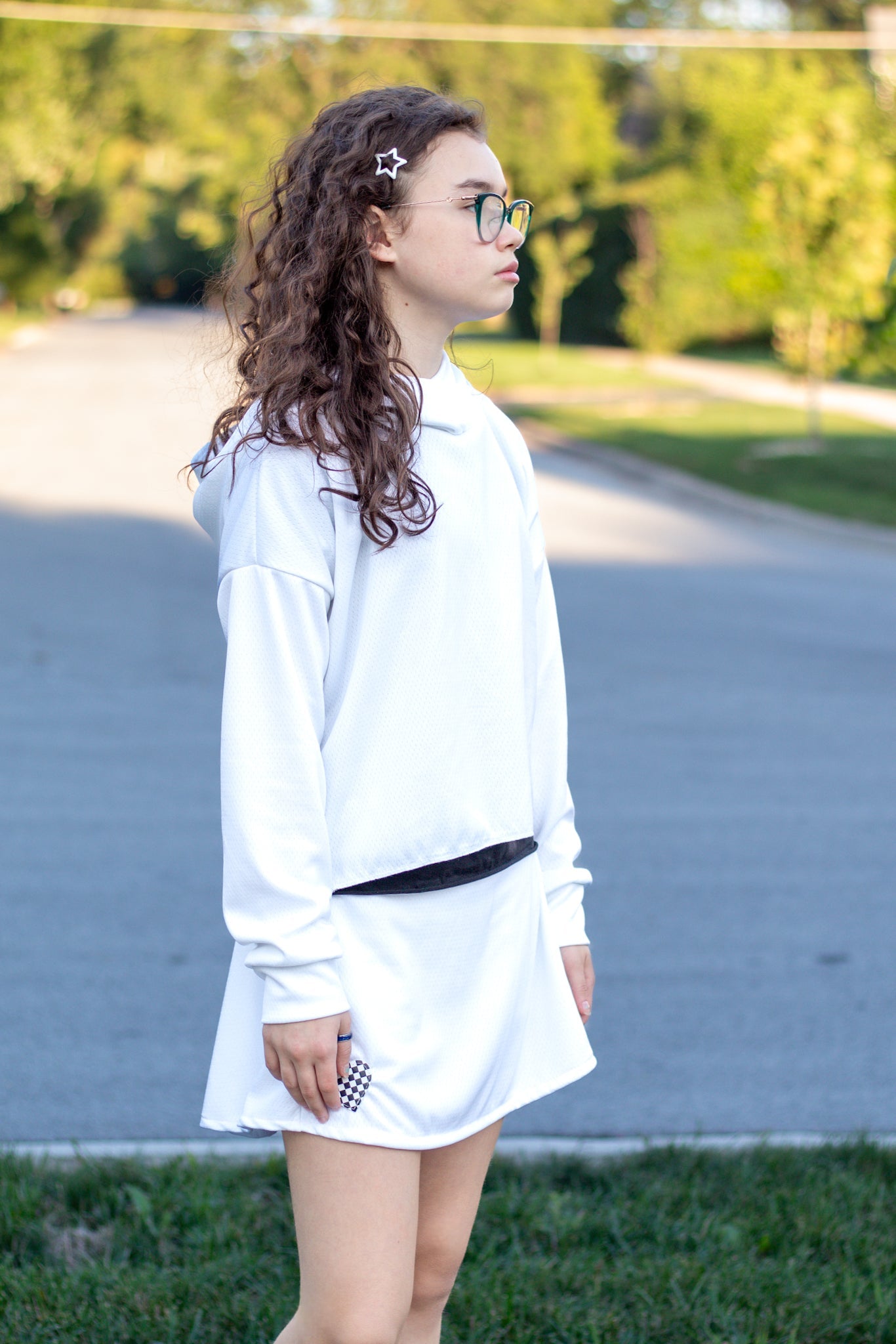 White, Flat Back Dimple, Athletic Mesh Fabric - Boho Fabrics - Athletic Knit Fabric