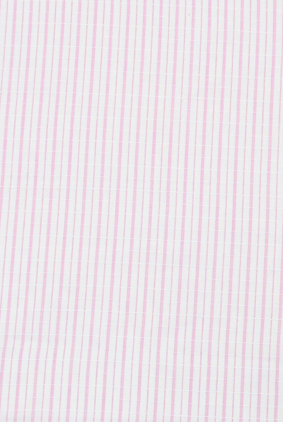 White with Thin Pink Stripes Lightweight Textured Cotton Woven Shirting Fabric - Boho Fabrics - Woven, Fabric