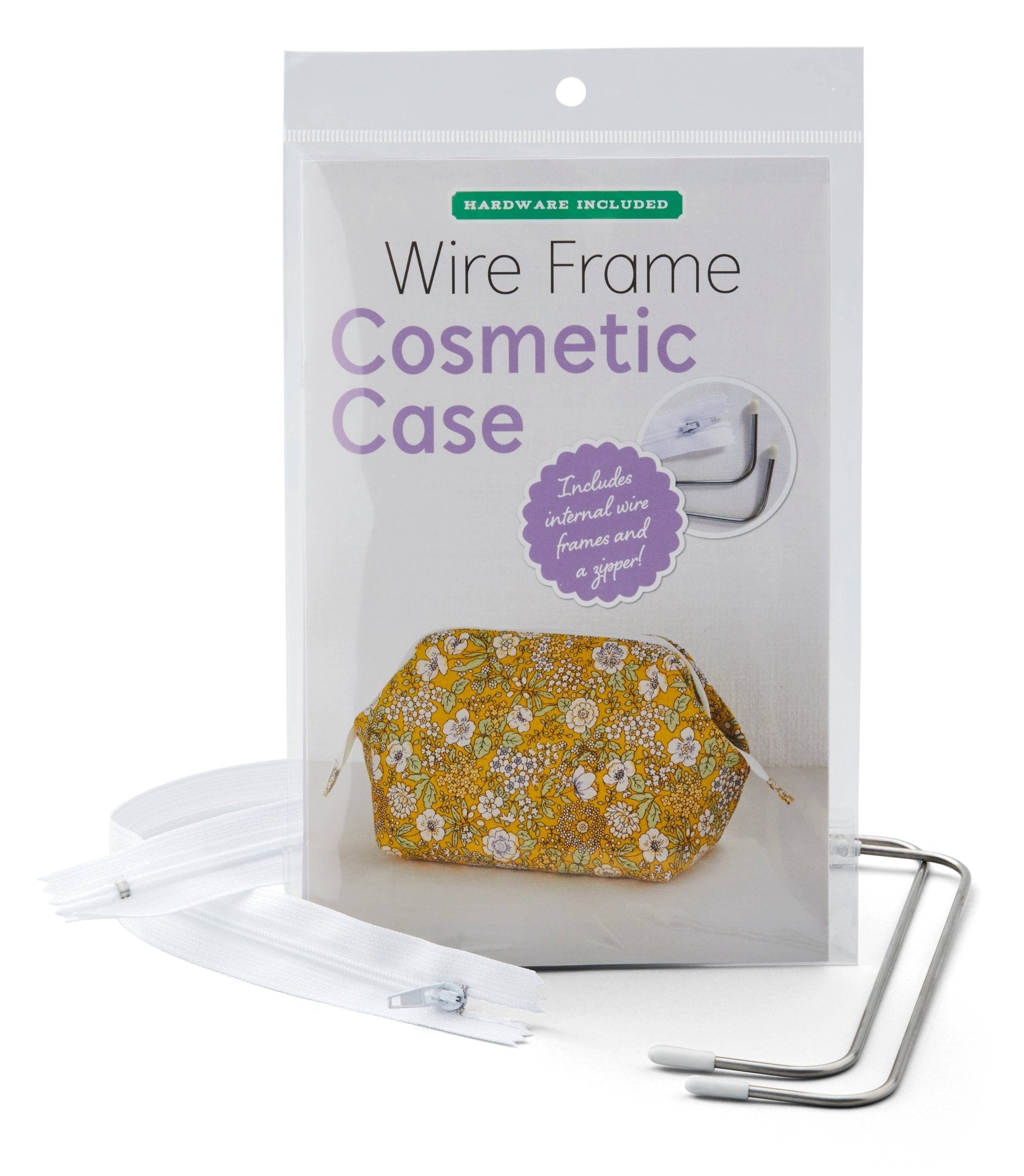 Wire Frame Cosmetic Case (ZW2446) - Boho Fabrics -