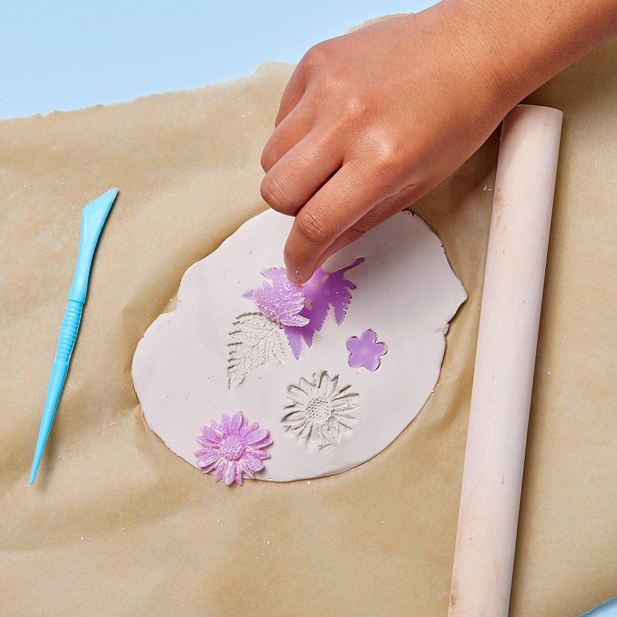 Wish*Craft Flower Power Pottery - Boho Fabrics -