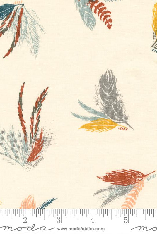 Woodland Wildflowers Cream 45581 11 Moda 1 - Boho Fabrics - Quilting Cotton, Woven