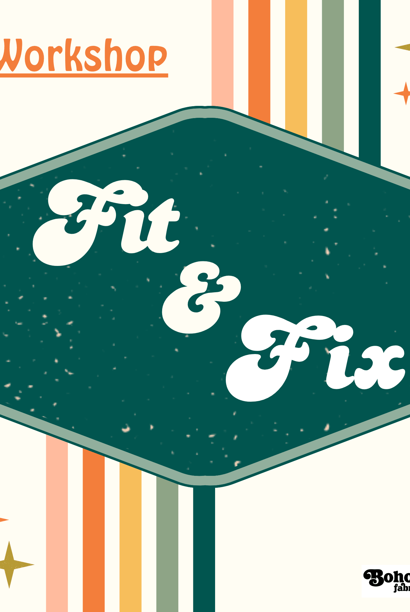 Workshop: Fit & Fix, with Stephanie Parks - Boho Fabrics - Class