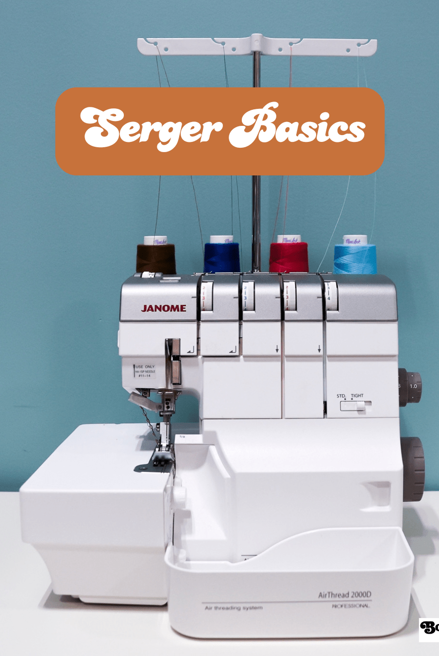 Workshop: Serger Basics - Boho Fabrics - Class