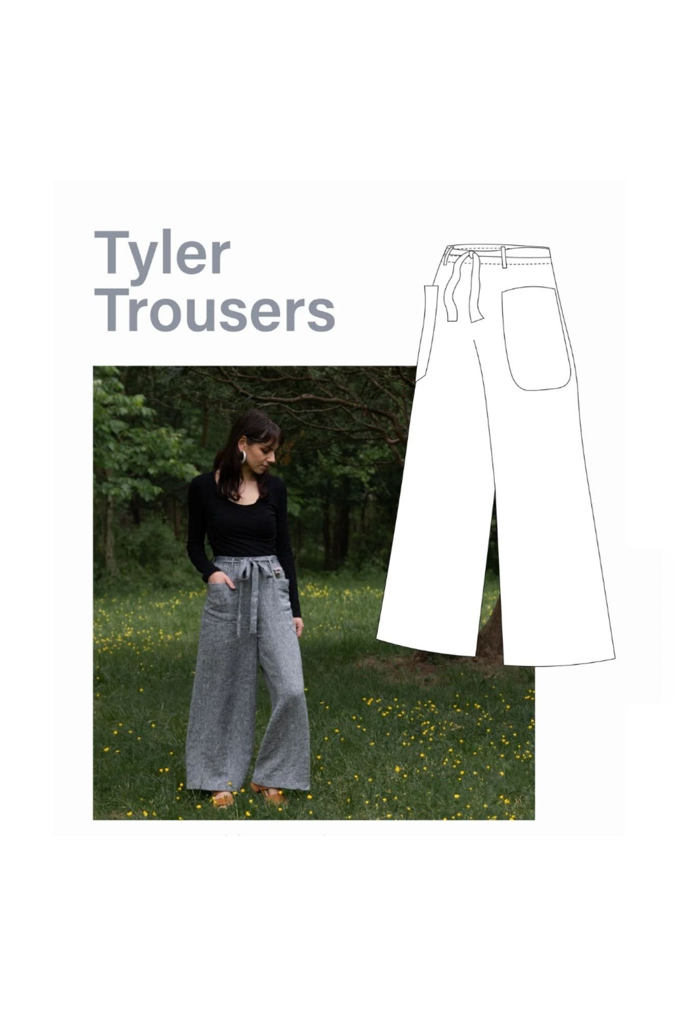 Workshop: Zero Waste Tyler Trouser with Janet - Saturday, April 25 (2 - 5 PM) - Boho Fabrics - Event