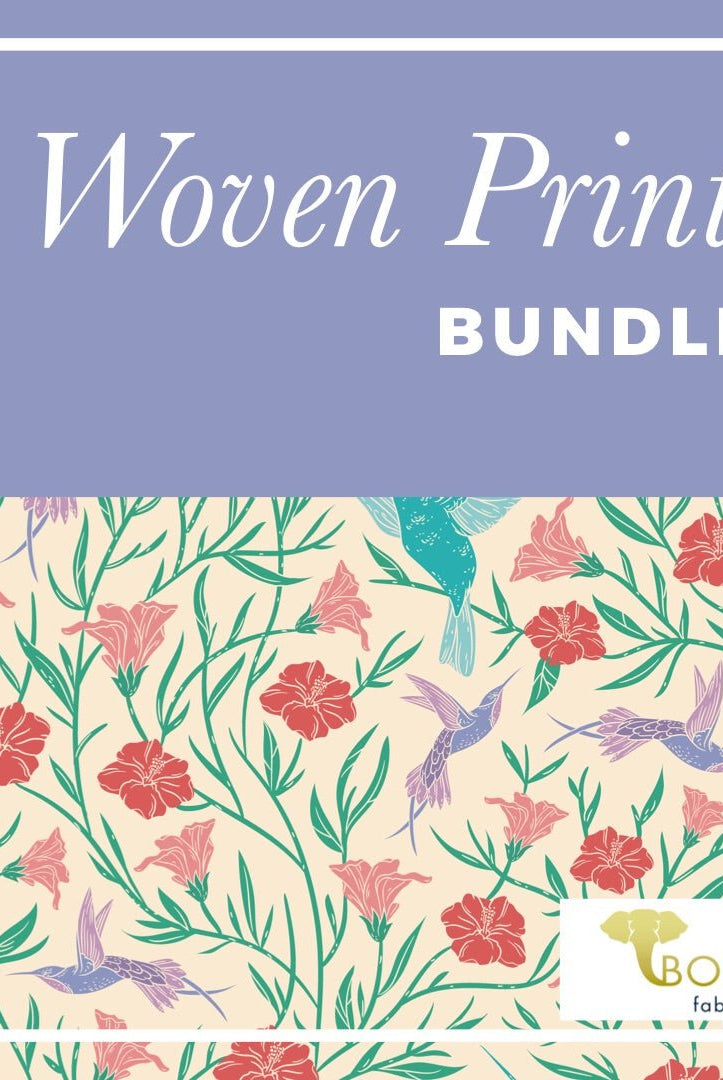 Woven Prints Fabric Bundle - Boho Fabrics