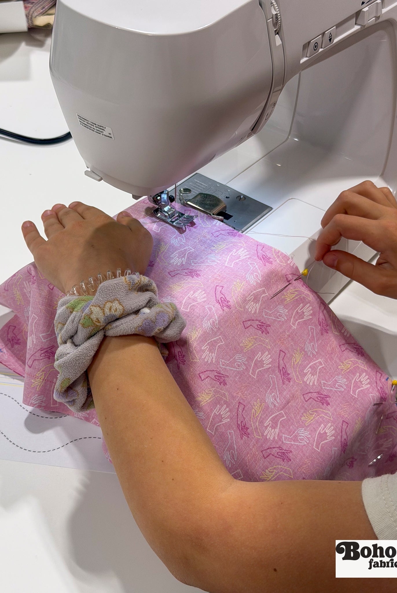 Youth Sewing Machine Basics, "It's a Cinch!" - Several Dates Offered! - Boho Fabrics - Class