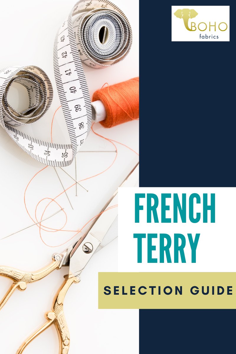 French Terry Selection Guide - Boho Fabrics