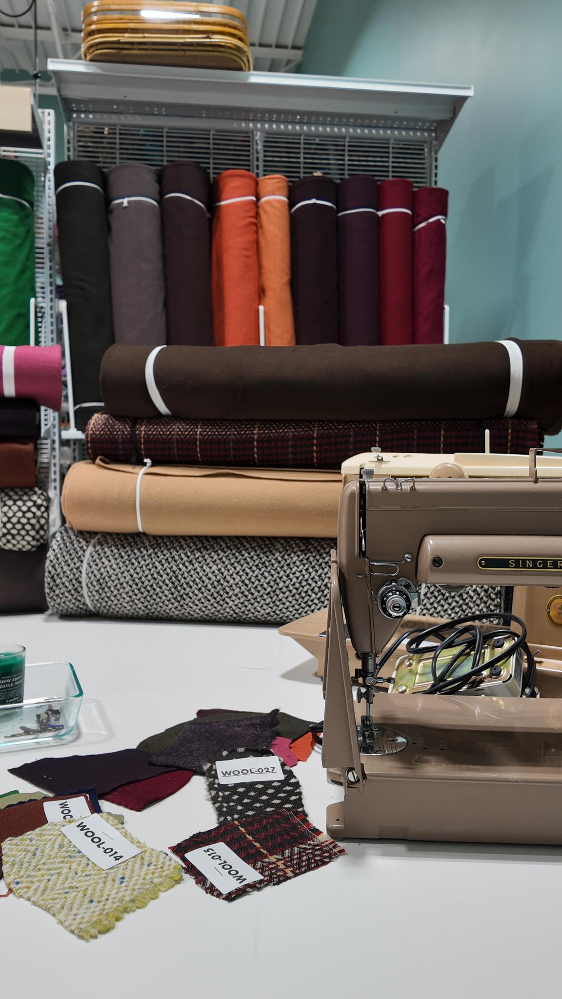 Italian Wool Coating, Woven - Boho Fabrics