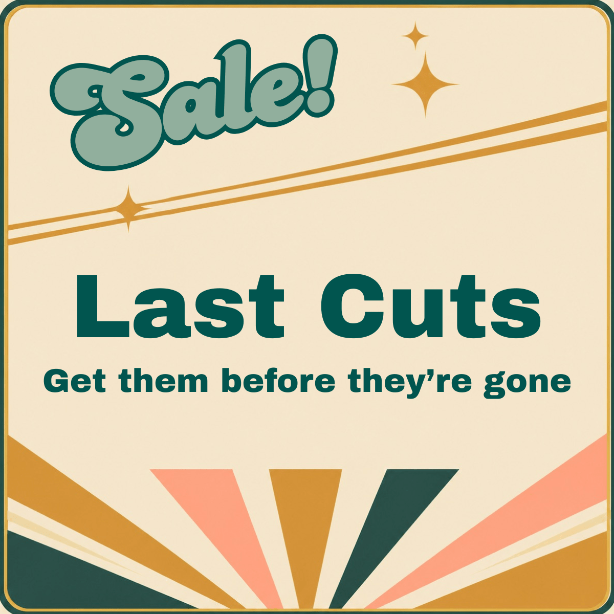 Sale - LAST CUTS - Boho Fabrics