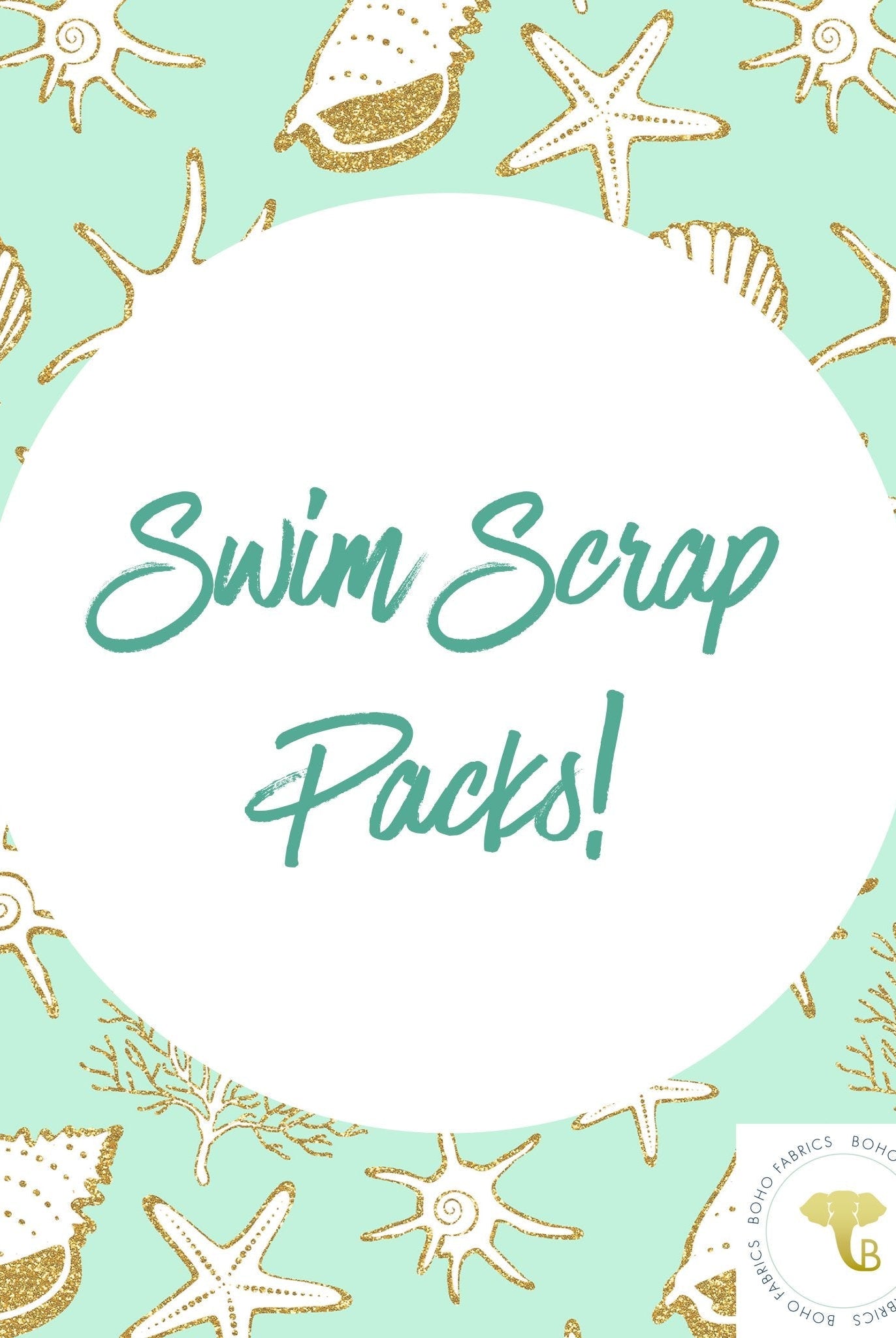 04/19/2024 Fabric Happy Hour Bundle: Swim PFRE Scrap Packs! (Copy) - Boho Fabrics - Fabric Bundles