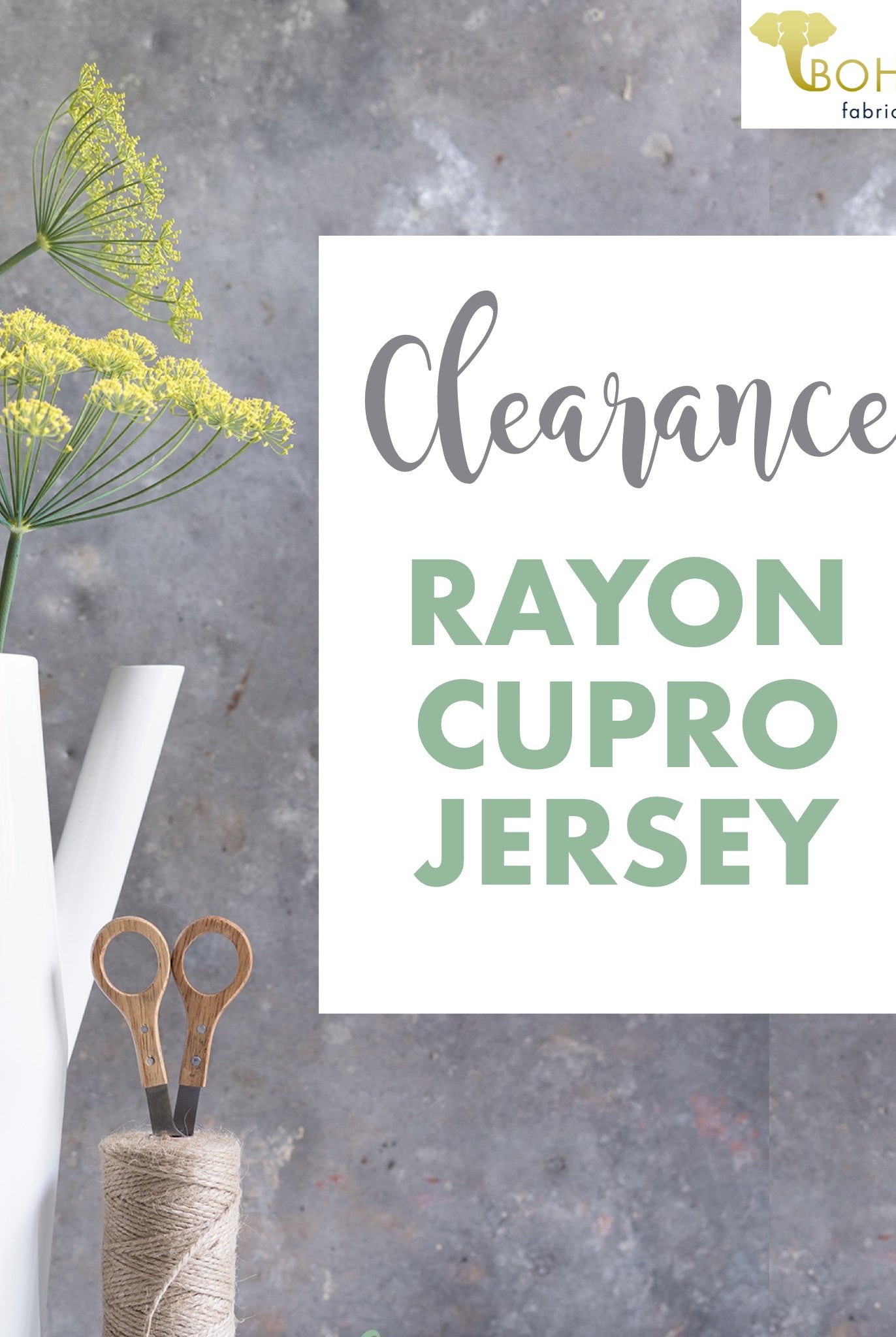 08/09/2023 Fabric Happy Hour! Rayon/Cupro/Jersey, Clearance Bundle! - Boho Fabrics