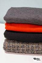 10/02/2025 Fabric Happy Hour, Haunted Haute, Knit Bundle. Ready to Ship! - Boho Fabrics - Trims