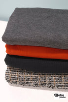 10/02/2025 Fabric Happy Hour, Haunted Haute, Knit Bundle. Ready to Ship! - Boho Fabrics - Trims