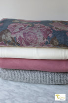 10/10/2023 Fabric Happy Hour! Alice Florals, Knit Bundle. READY TO SHIP! - Boho Fabrics