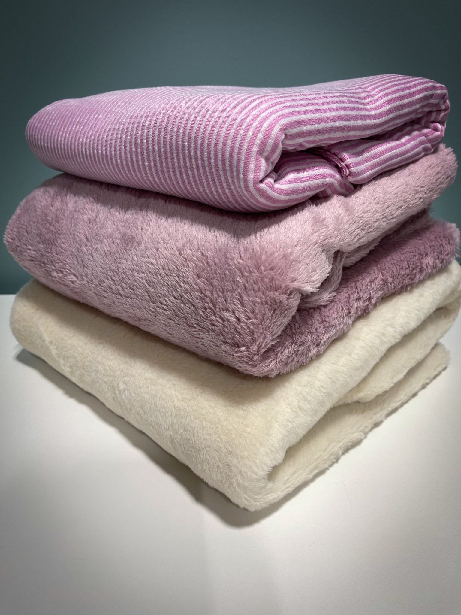 12/08/2025 Fabric Happy Hour, Pink Frost, Knit Bundle - Boho Fabrics - Fabric Bundles