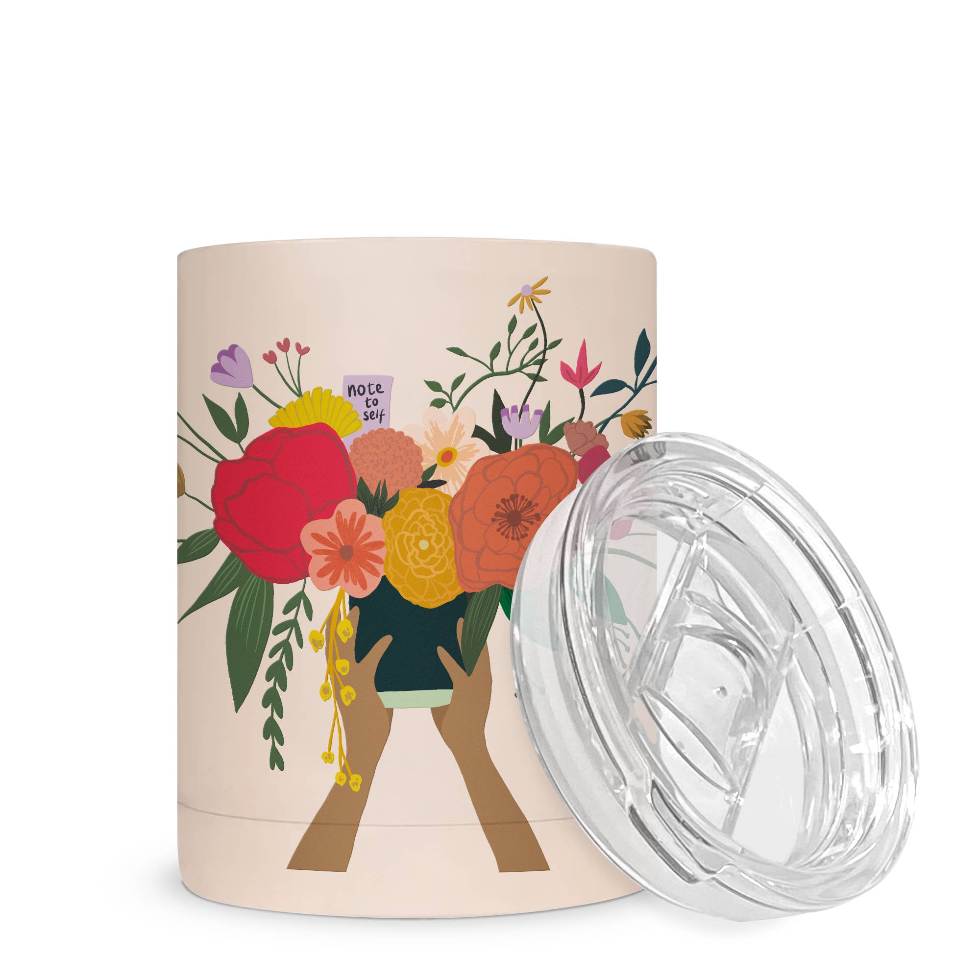 12.5 oz. Note to Self Rambler - Boho Fabrics - 