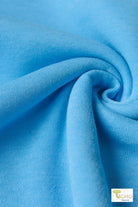 2 Yard- Last Cuts! Blue Sky, Sweatshirt Fleece. - Boho Fabrics