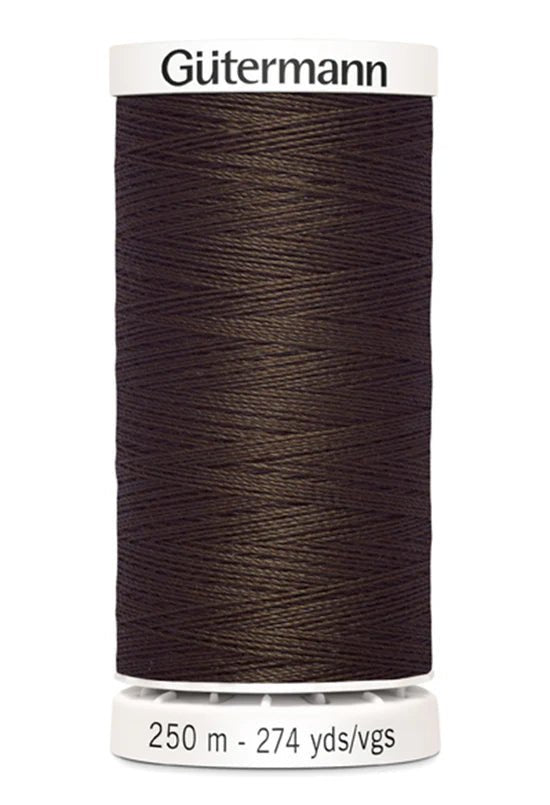 274 yd – Clove (590) Gutermann Sew - All Polyester Thread - Boho Fabrics - Thread