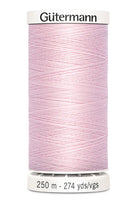 274 yd – Light Pink (300) Gutermann Sew - All Polyester Thread - Boho Fabrics - Thread