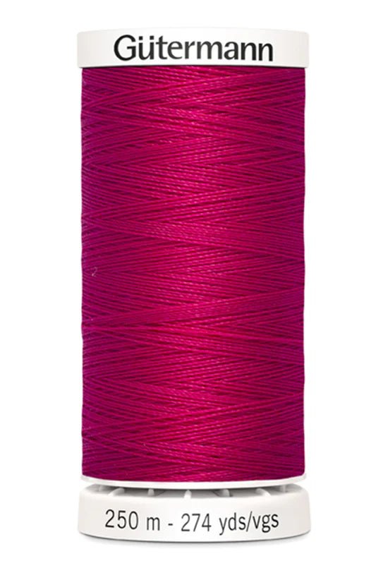 274 yd – Raspberry (345) Gutermann Sew - All Polyester Thread - Boho Fabrics - Thread