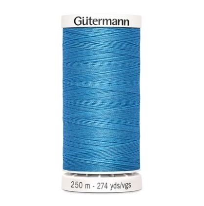 274 yd – True Blue (211) Gutermann Sew - All Polyester Thread - Boho Fabrics - Thread