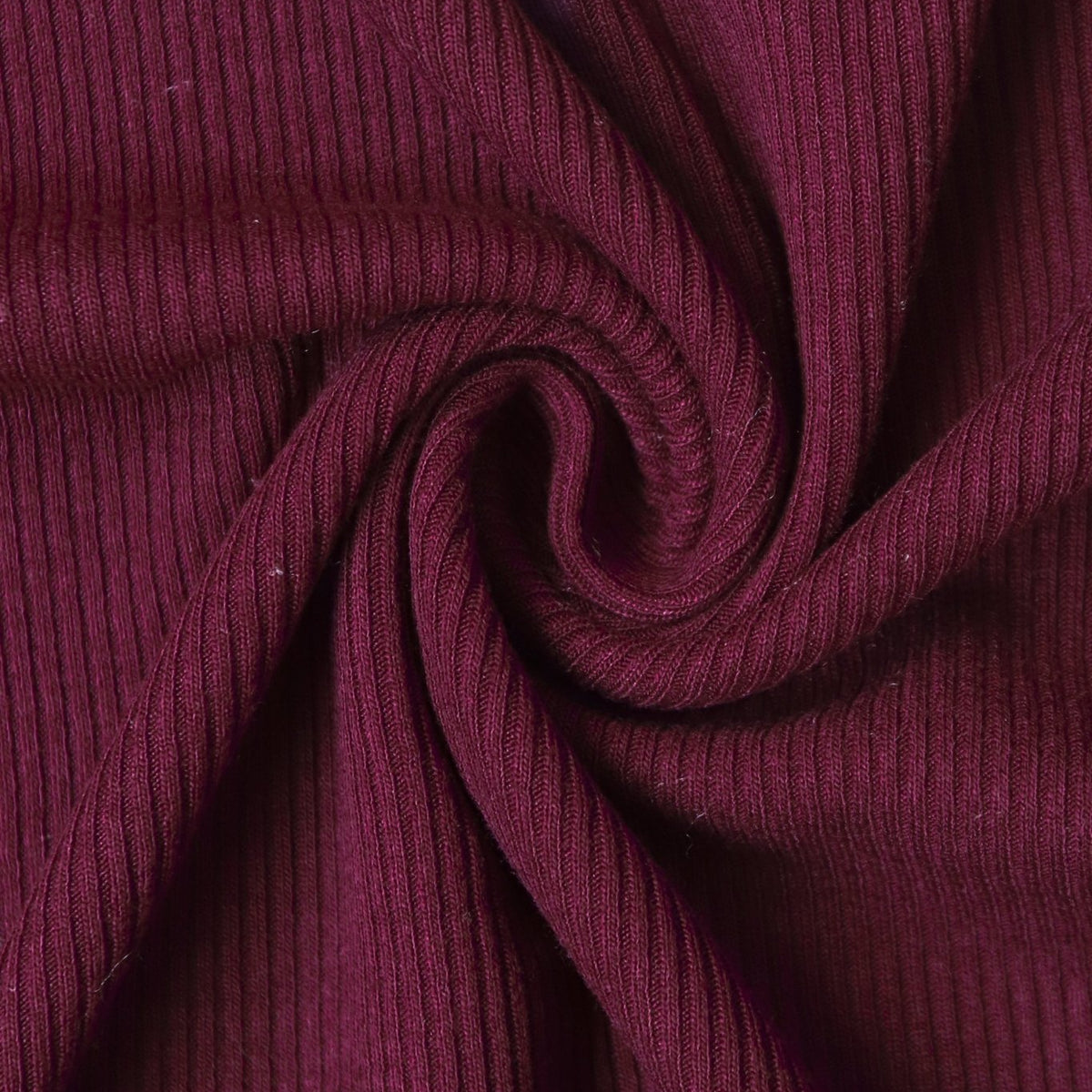 2x1 Wine Red, Rib Knit Fabric. SOLD BY THE HALF YARD – Boho Fabrics