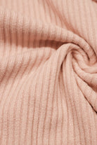 4x2 Cotton Rib Peach Champagne, Cotton Rib Knit - Boho Fabrics