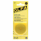 5 Pack, 45MM Rotary Blades by Olfa - Boho Fabrics - Cutting Supplies